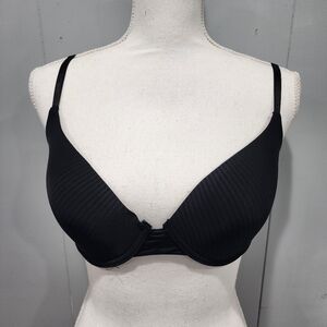 Izod RN 71222 Black Underwire T Shirt Bra Size 36 C